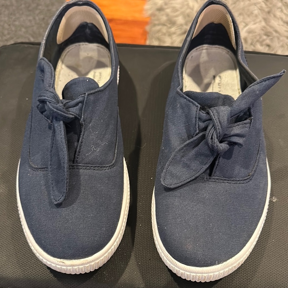 Comfortview Navy Blue Women's Sneakers